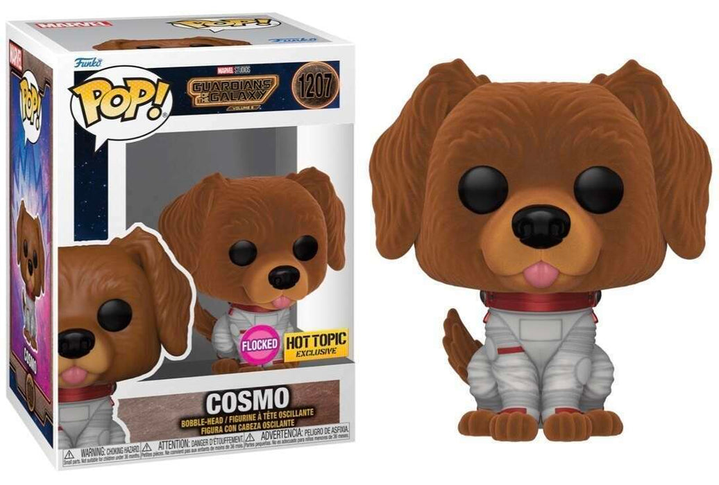 Cosmo #1207 Flocked Hot Topic Exclusive Funko Pop! Guardians Of The Galaxy Vol.3