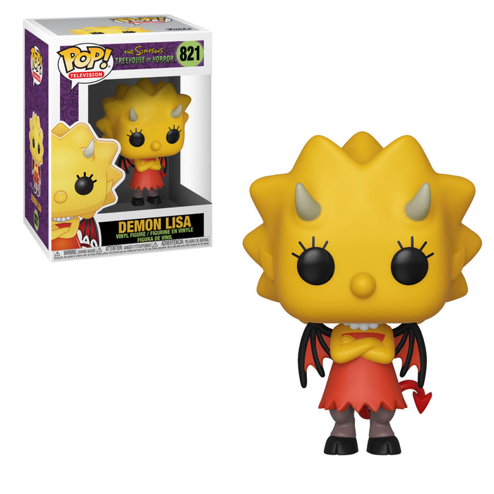 Demon Lisa #821 Funko Pop! Television The Simpsons Treehouse Of Horror