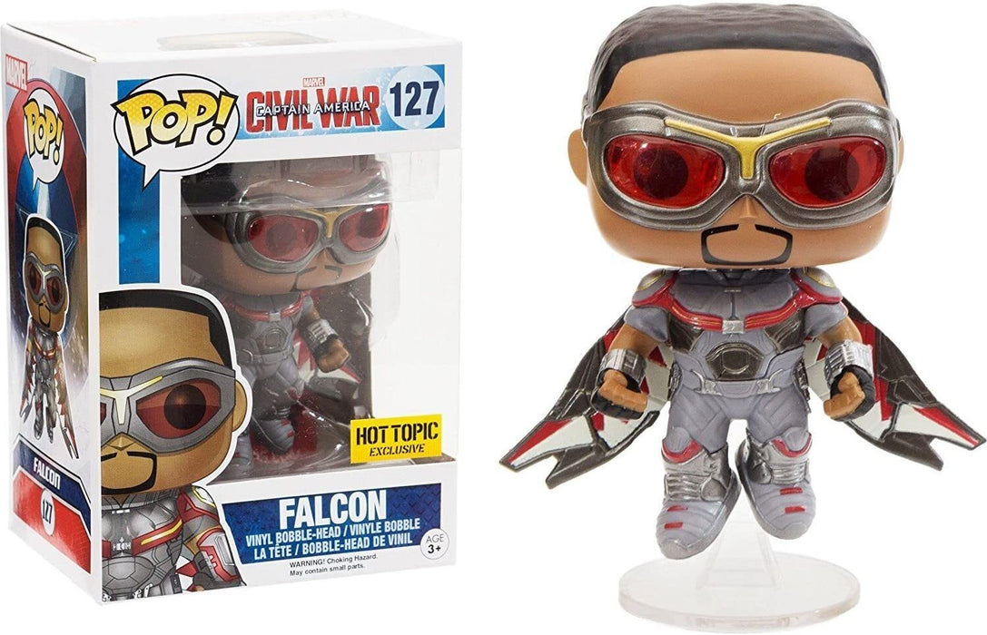 Falcon #127 Hot Topic Exclusive Funko Pop! Marvel Civil War Captain America