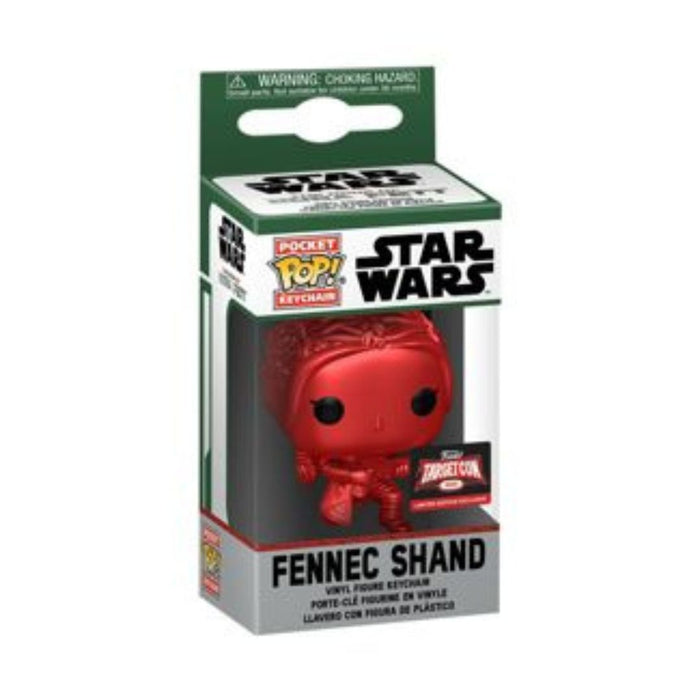 Fennec Shand Funko Target Con 2021 Limited Edition Exclusive Pocket Pop! Keychain Star Wars