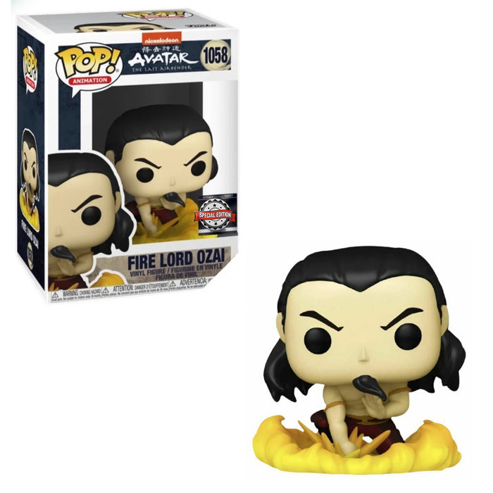 Fire Lord Ozai #1058 Special Edition Sticker Funko Pop! Animation Avatar The Last Airbender