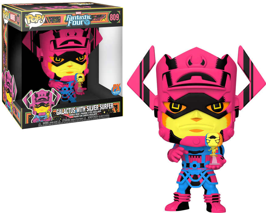 Galactus With Silver Surfer #809 10-Inch PX Previews Funko Pop! Marvel Fantastic Four