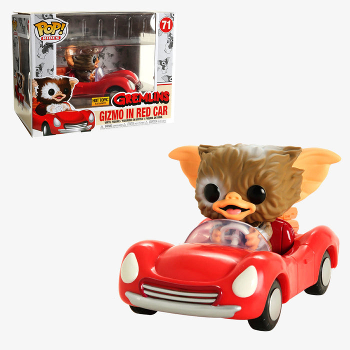 Gizmo In Red Car #71 Hot Topic Exclusive Funko Pop! Rides Gremlins