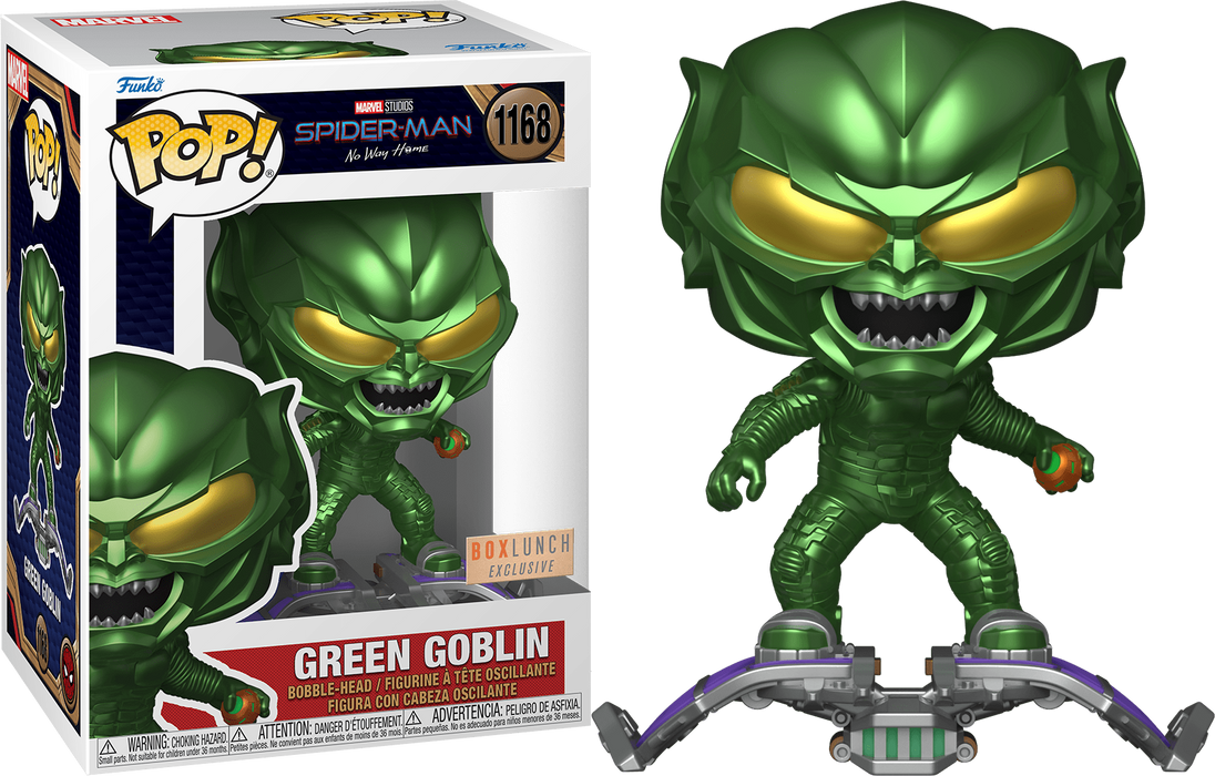 Green Goblin #1168 BoxLunch Exclusive Funko Pop! Marvel Spider-Man No Way Home