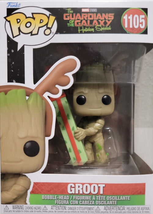 Groot #1105 Funko Pop! Guardians Of The Galaxy Holiday Special