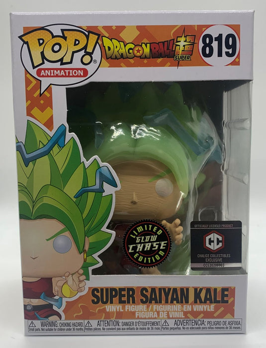 Super Saiyan Kale (Energy) #819 Limited Edition Glow Chase Chalice Collectibles Exclusive Funko Pop! Animation DragonBall Super