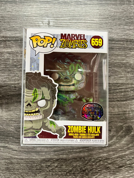 ***Customized*** Zombie Hulk #659 (Notorious Customs) Funko Pop! Marvel Zombies