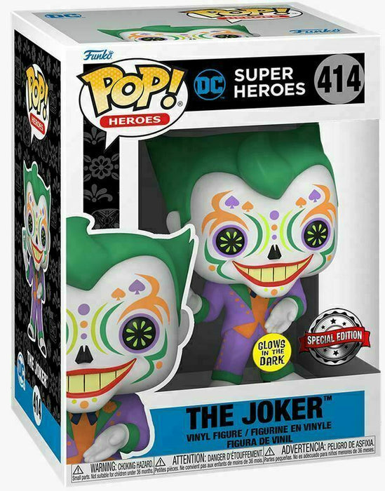 The Joker #414 Special Edition Glow In the Dark Funko Pop! Heroes Batm — Pop  Hunt Thrills