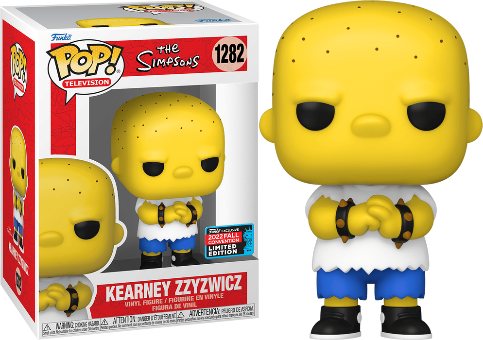Kearney Zzyzwicz #1282 2022 Fall Convention Limited Edition Funko Pop! Television The Simpsons