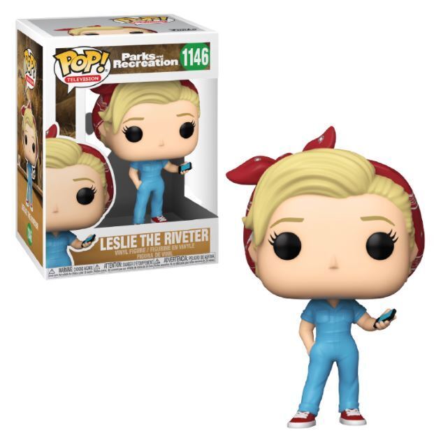Leslie The Riveter #1146 Funko Pop! Television Parks And Recreation