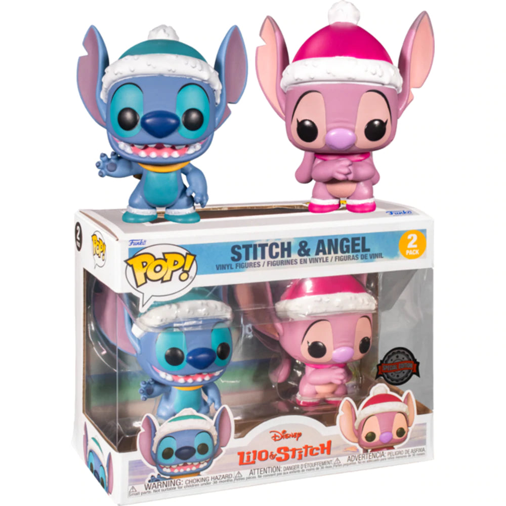 Funko Pop! Disney Lilo & Stitch Stitch & Angel Hot Topic Exclusive 2 Pack