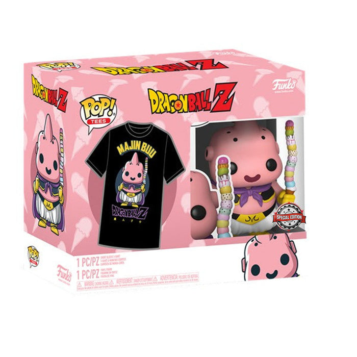Majin Buu with Ice Cream Special Edition Sticker Funko POP! and Tee: Dragon Ball Z