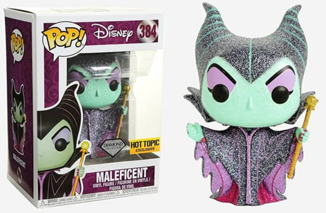 Maleficent #384 Diamond Collection Hot Topic Exclusive Funko Pop! Disney
