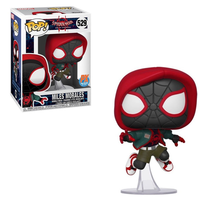 Miles Morales #529 PX Previews Exclusive Funko Pop! Marvel Spider-Man Into The Spider-Verse