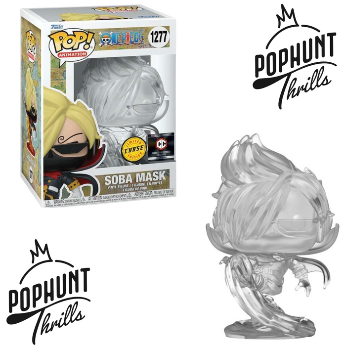 Soba Mask #1277 Chalice Collectibles Exclusive Limited Edition Chase Funko Pop! Animation One Piece
