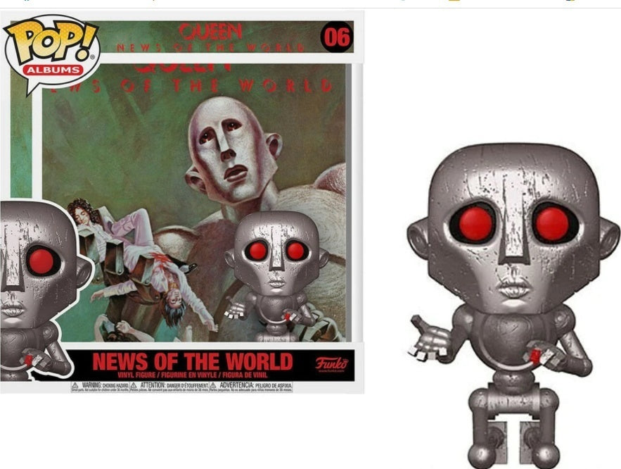 News Of The World #06 Funko Pop! Albums Queen