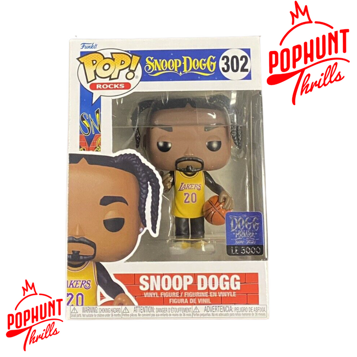 Snoop Dogg #302 Snoop Dogg X Funko Limited Edition 5,000 Pieces Funko Pop! Rocks Snoop Dogg