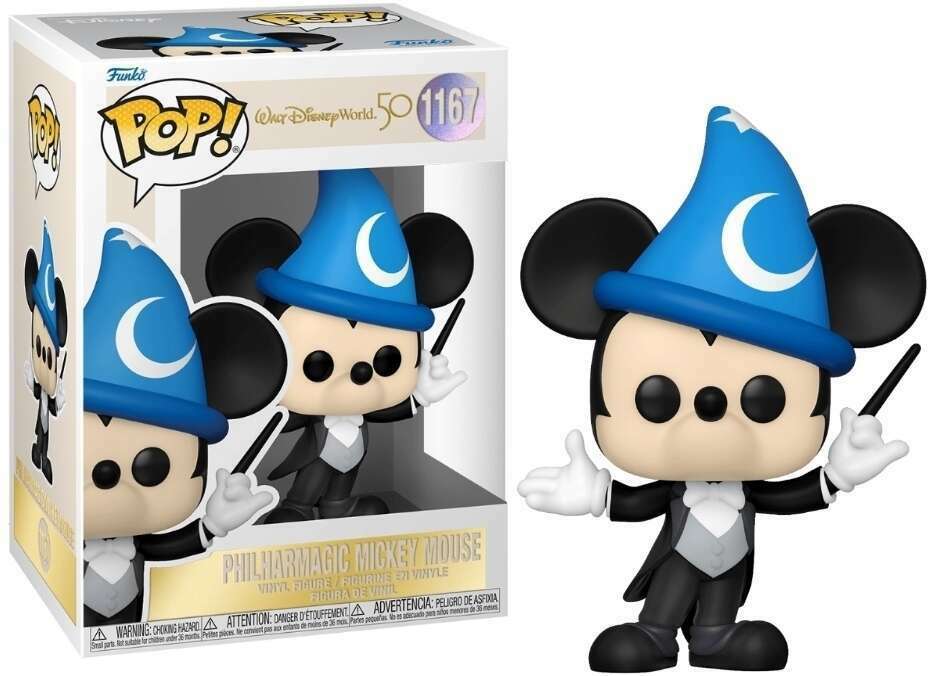 Philharmagic Mickey Mouse #1167 Funko Pop! Mickey Walt Disney World 50