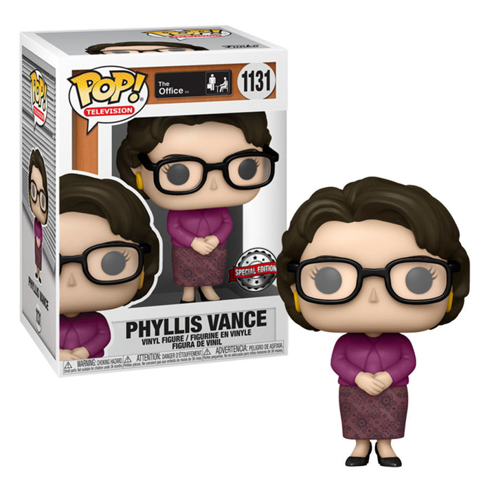 Phyllis Vance #1131 Special Edition Sticker Funko Pop! Television The Office