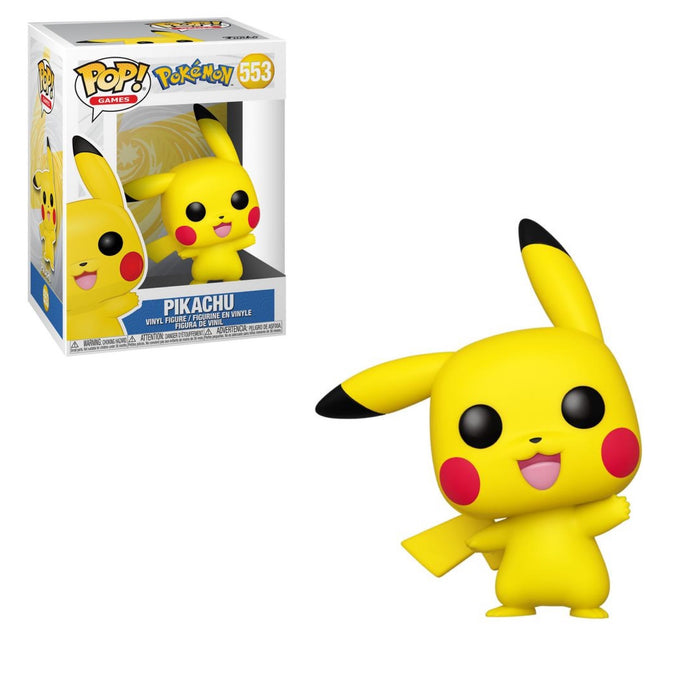 Pikachu (Waving) #553 Funko Pop! Games Pokémon