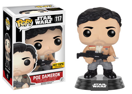 Poe Dameron #117 Hot Topic Exclusive Funko Pop! Star Wars
