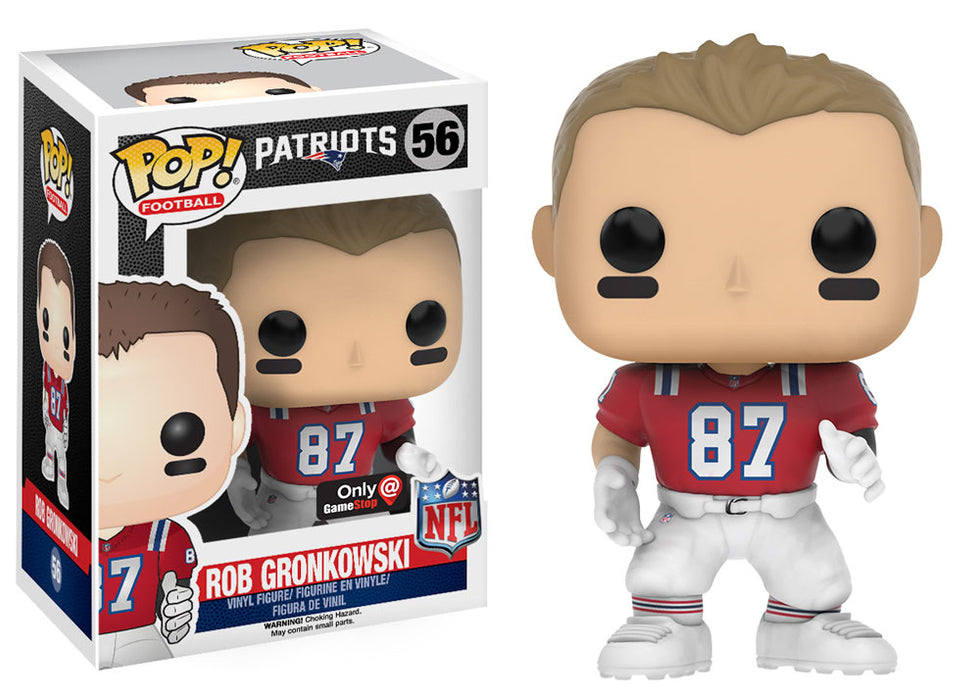 Rob Gronkowski #56 Gamestop Exclusive Funko Pop! NFL Football Patriots
