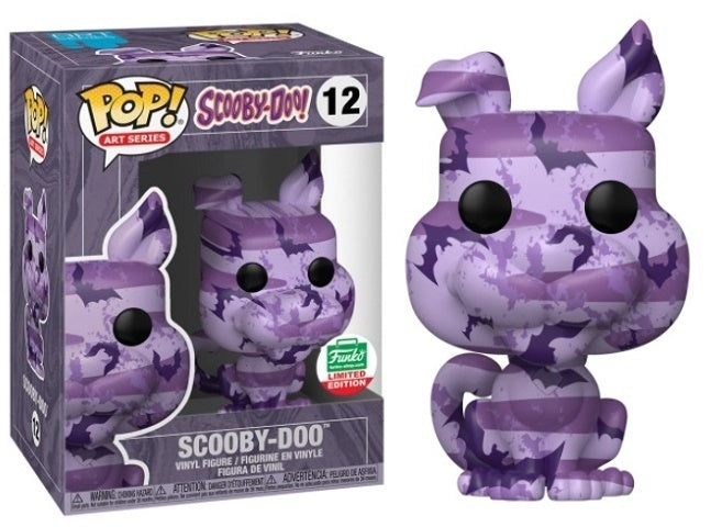 Scooby-Doo (Purple Bats) #12 Funko Pop! Art Series Scooby-Doo!