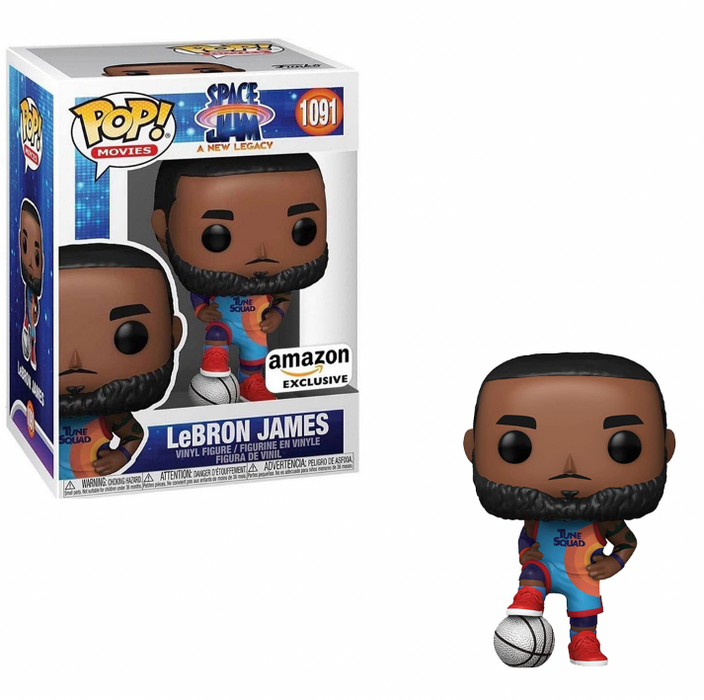 LeBron James #1091 Amazon Exclusive Funko Pop! Movies Space Jam A New Legacy