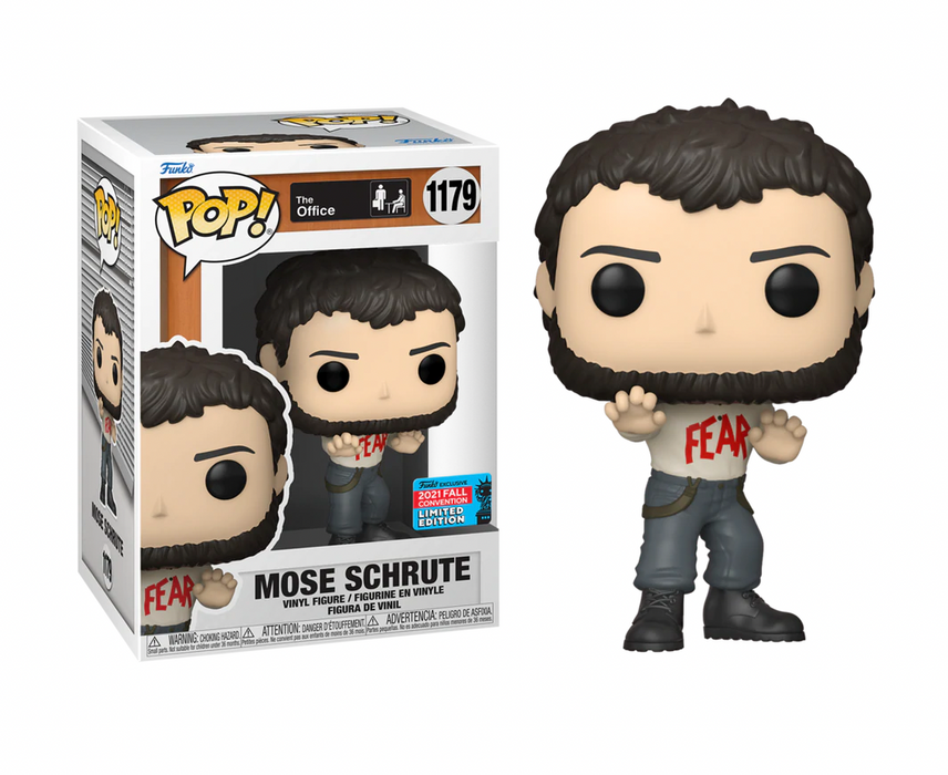 Mose Schrute #1179 2021 Fall Convention Limited Edition Funko Pop! Television The Office