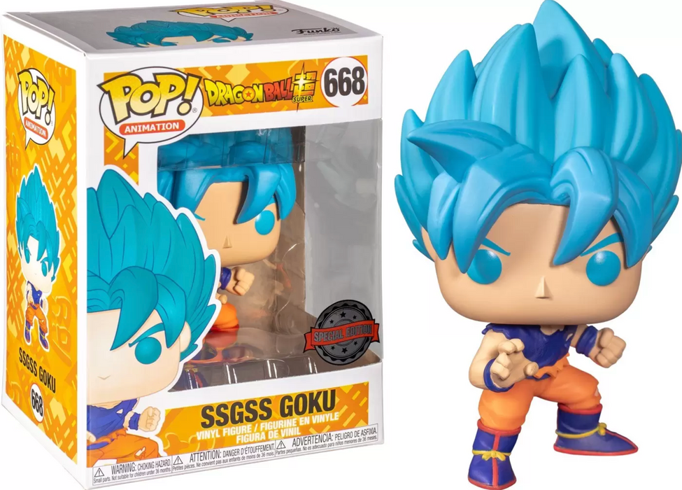 SSGSS Goku #668 Special Edition Funko Pop! Animation DragonBall Super