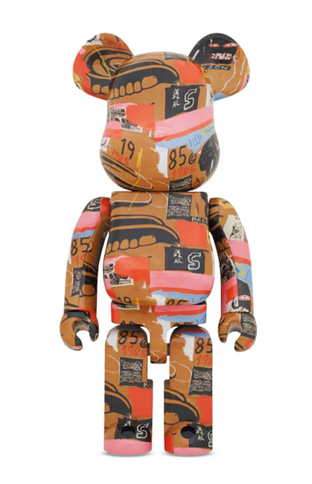 BE@RBRICK Andy Warhol x Jean-Michel Basquiat #2 1000% Collectible Figure