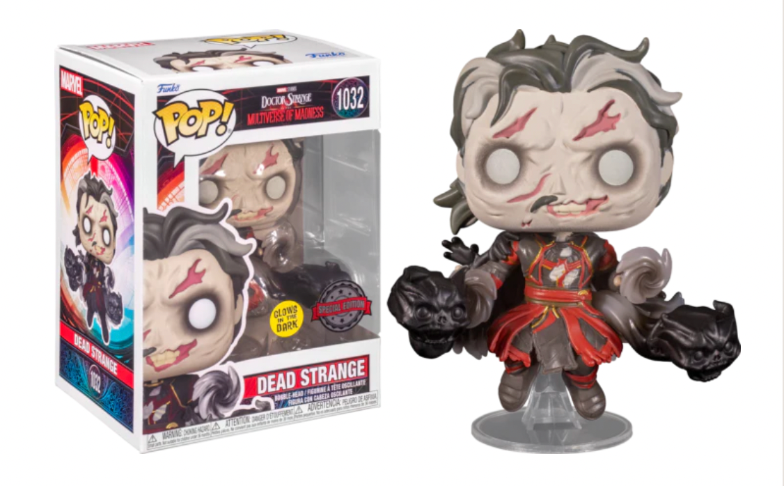 Dead Strange 1032 Glow In The Dark Special Edition Funko Pop Marvel Pop Hunt Thrills