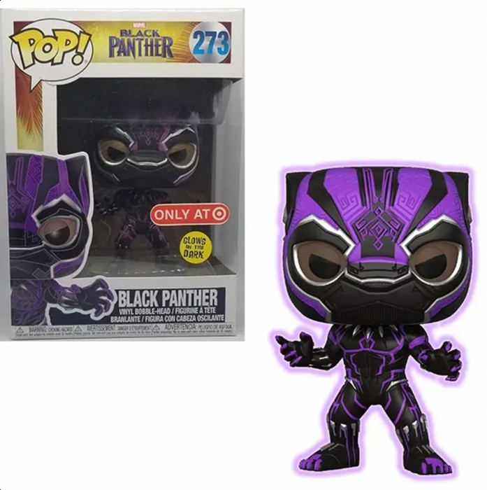 Black Panther #273 Only @ Target Glow In The Dark Funko Pop! Marvel Black Panther