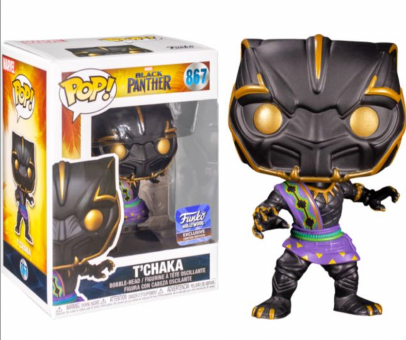 T'Chaka #867 Funko Hollywood Exclusive Funko Pop! Marvel Black Panther