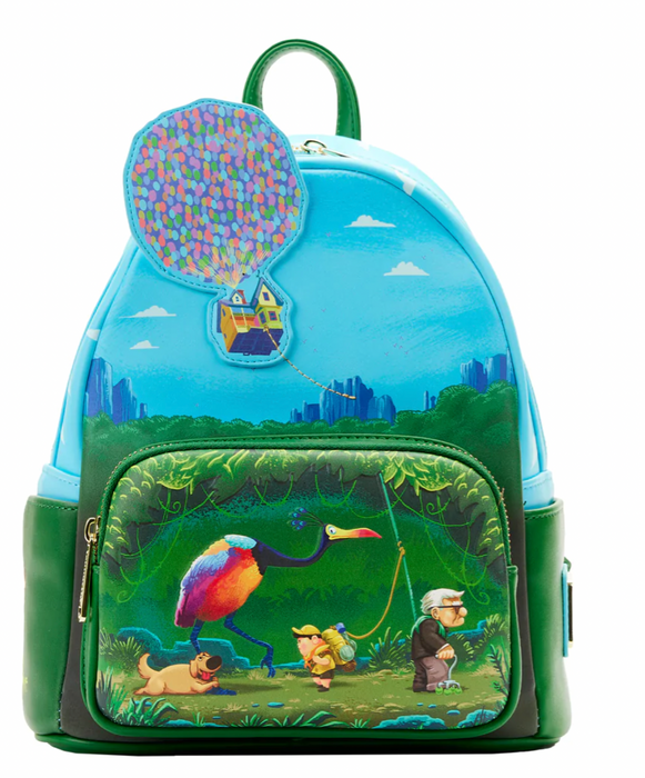 Loungefly Disney Up Moment Jungle Stroll Mini Backpack