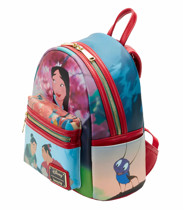 Loungefly Disney Mulan Princess Scene Mini Backpack
