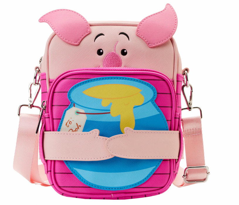 Loungefly Disney Winnie the Pooh Piglet “Crossbuddy” Bag