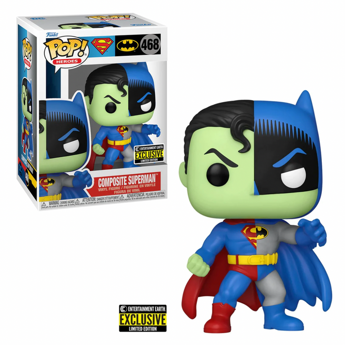 Composite Superman #468 Entertainment Earth Exclusive Limited Edition Funko Pop! Heroes DC SuperHeroes