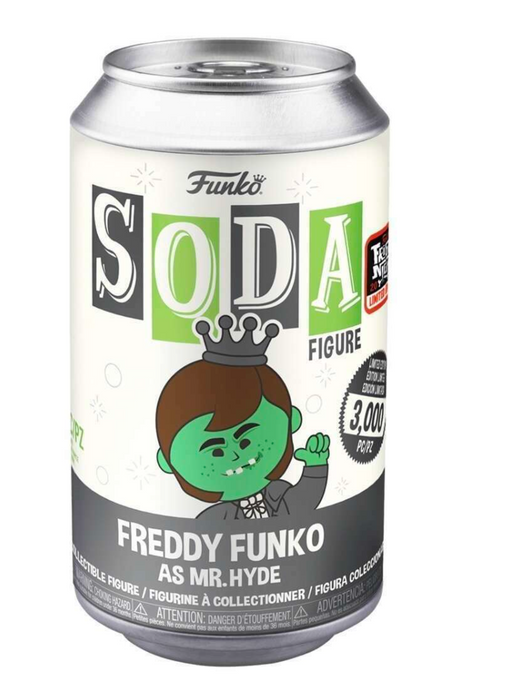 Sealed Freddy Funko As Mr. Hyde LE 3000 2022 Fright Night Limited Edition (5,000 Pieces) Pop! Soda Funko