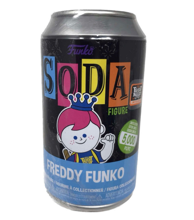 Sealed Freddy Funko 2022 Fright Night Limited Edition (5,000 Pieces) Pop! Soda Funko