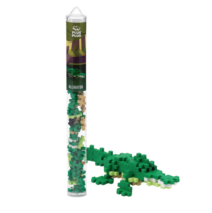 Alligator (70pcs) Plus-plus Puzzle by Number