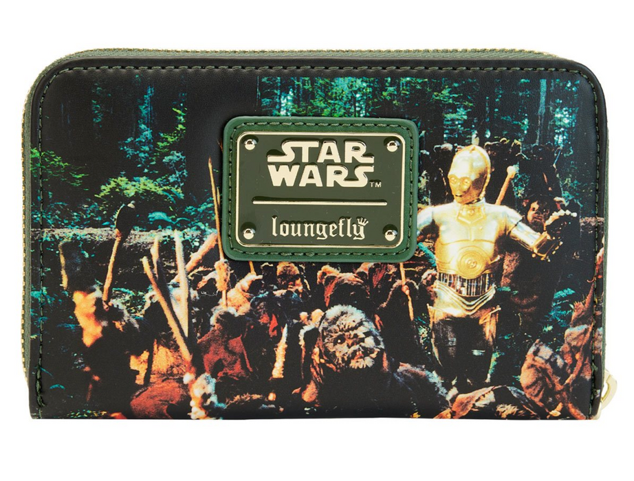 Loungefly Star Wars Return of the Jedi Scenes Zip-Around Wallet