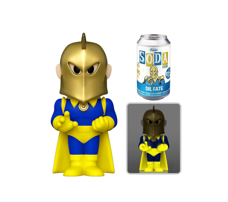 Dr. Fate Funko Soda Figure (12,500 Pcz) Justice League Chance for Chase