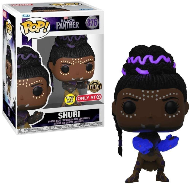 Shuri #876 Only @ Target Glow In The Dark Funko Pop! Marvel Black Panther