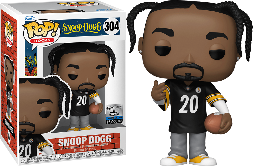 Snoop Dogg #304 Snoop Dogg X Funko Limited Edition 15,000 Pieces Funko Pop! Rocks Snoop Dogg