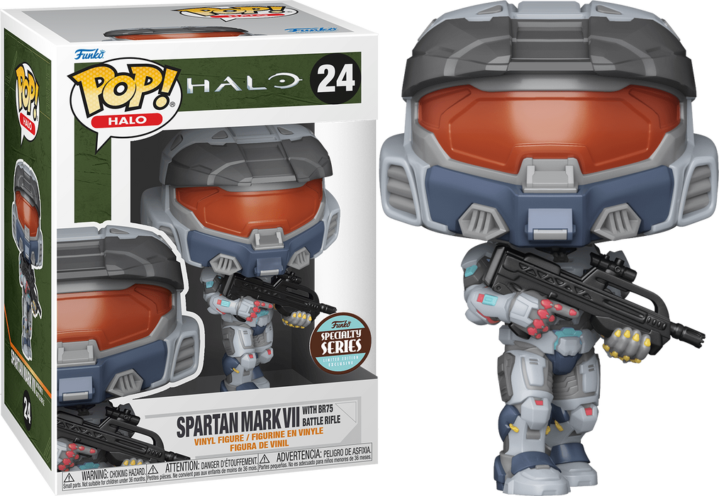 Spartan Mark VII With BR75 Battle Rifle #24 Specialty Series Funko Pop! Halo