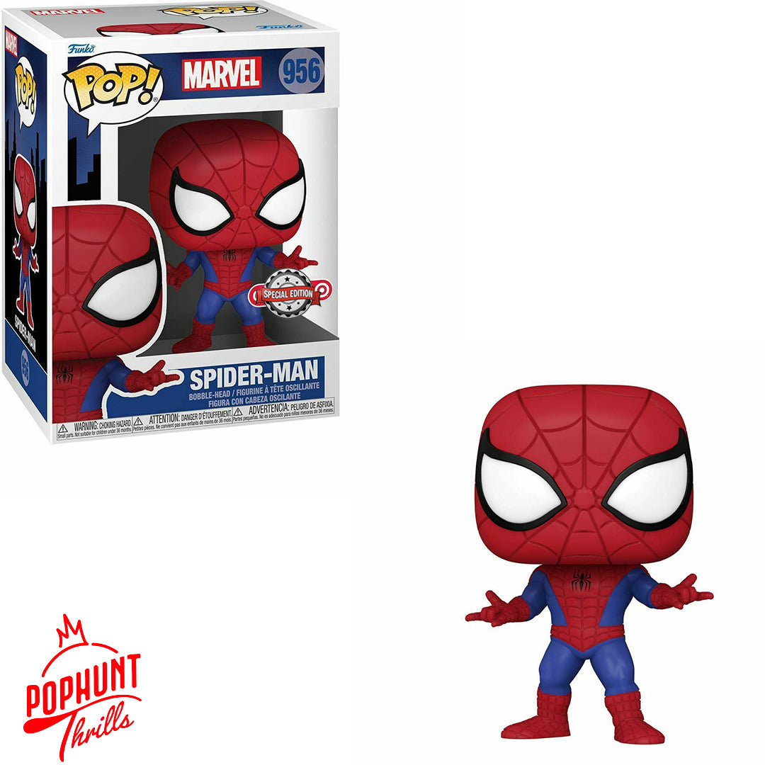 Spider-Man #956 Edition Funko Pop! Marvel Pop Hunt Thrills