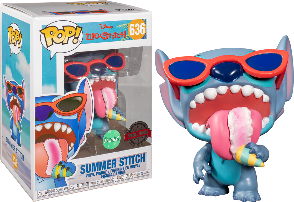 Summer Stitch #636 Scented Special Edition Funko Pop! Disney Lilo & Stitch