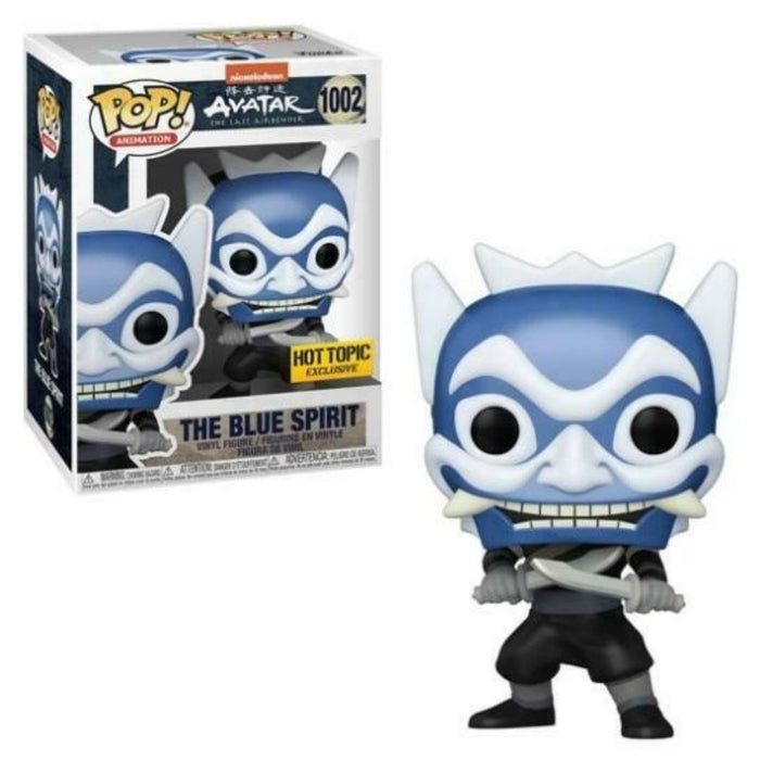 The Blue Spirit #1002 Hot Topic Exclusive Funko Pop! Animation Avatar The Last Airbender