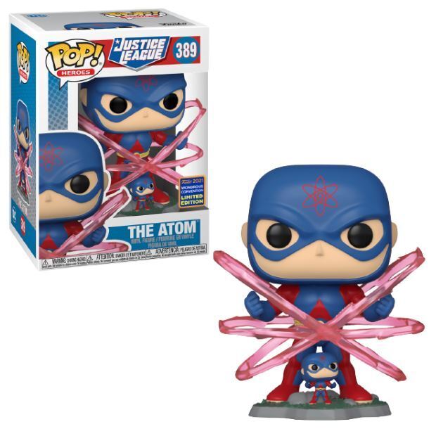 The Atom #389 Funko 2021 Wondrous Convention Limited Edition Funko Pop! Heroes Justice League